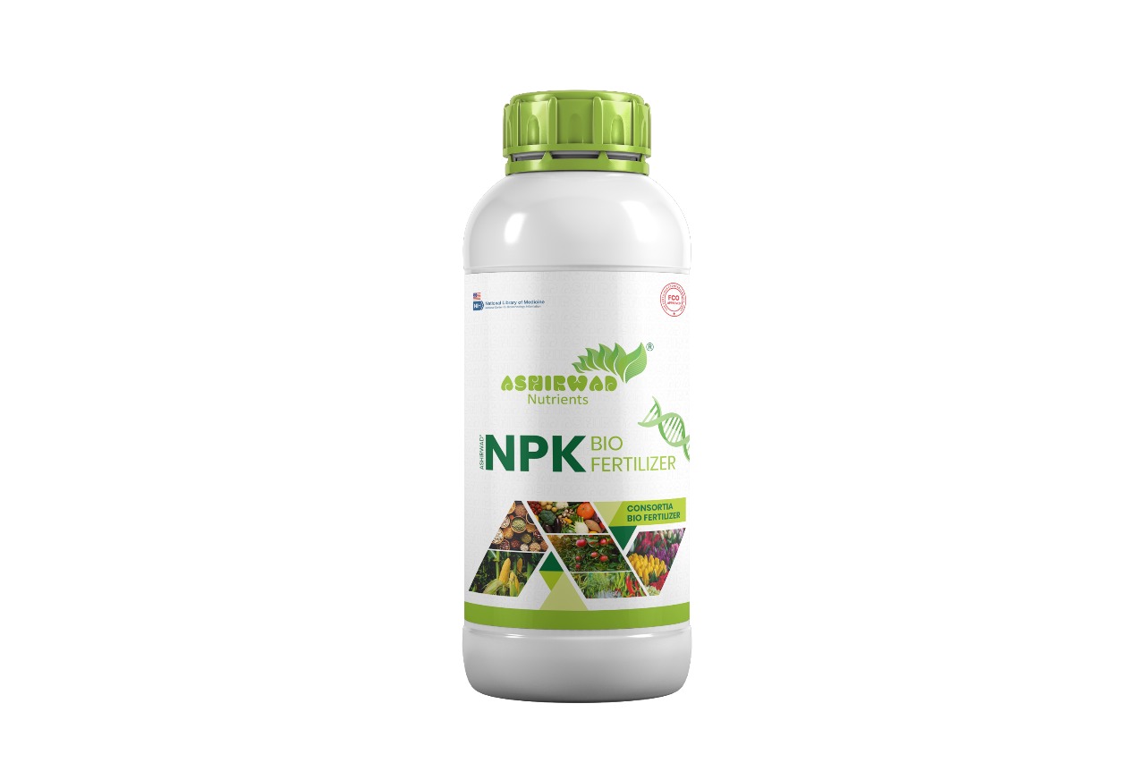 NPK Bio Fertilizer बोतल